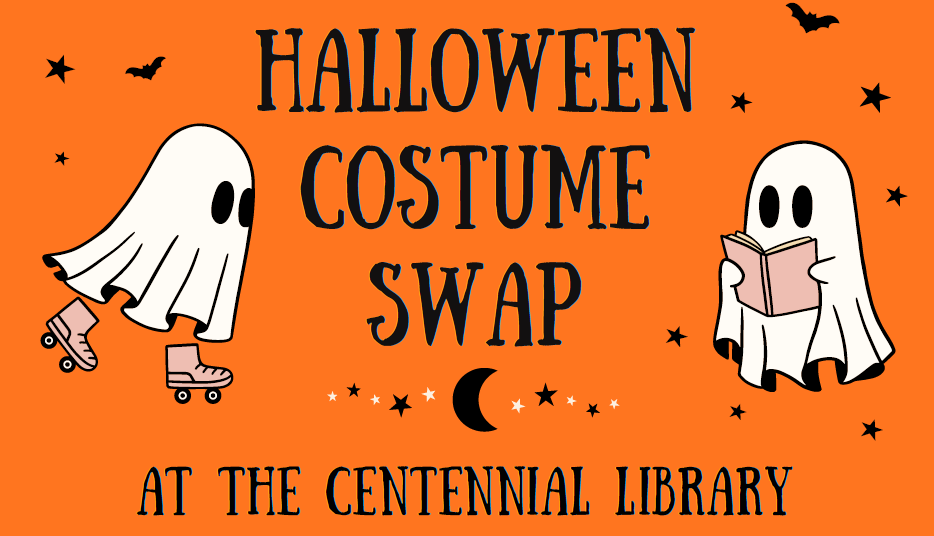 halloween costume swap at the centennial library