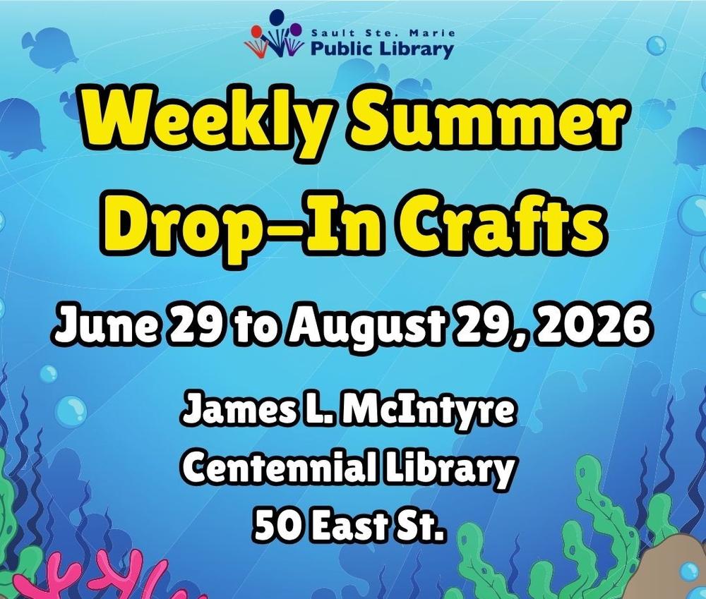 weekly summer drop-in crafts