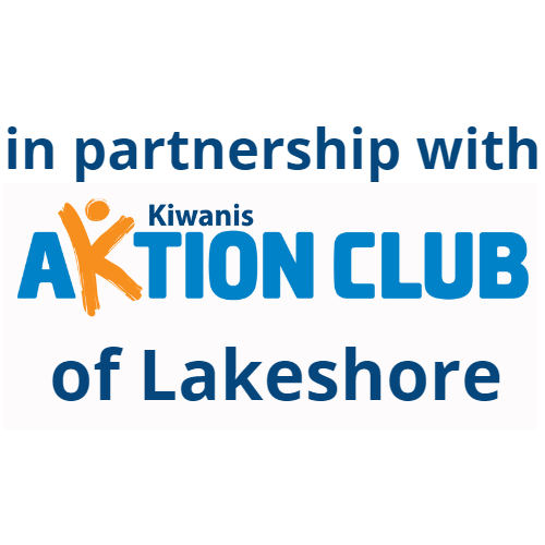 in partnership with kiwanis action club of lakeshore