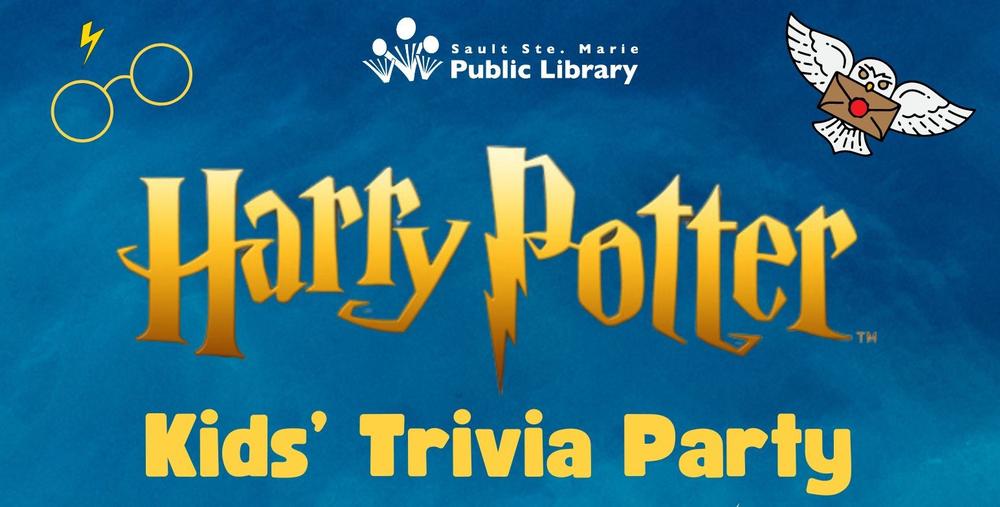 Harry Potter Kids' trivia party at the Sault Saint Marie Public Library