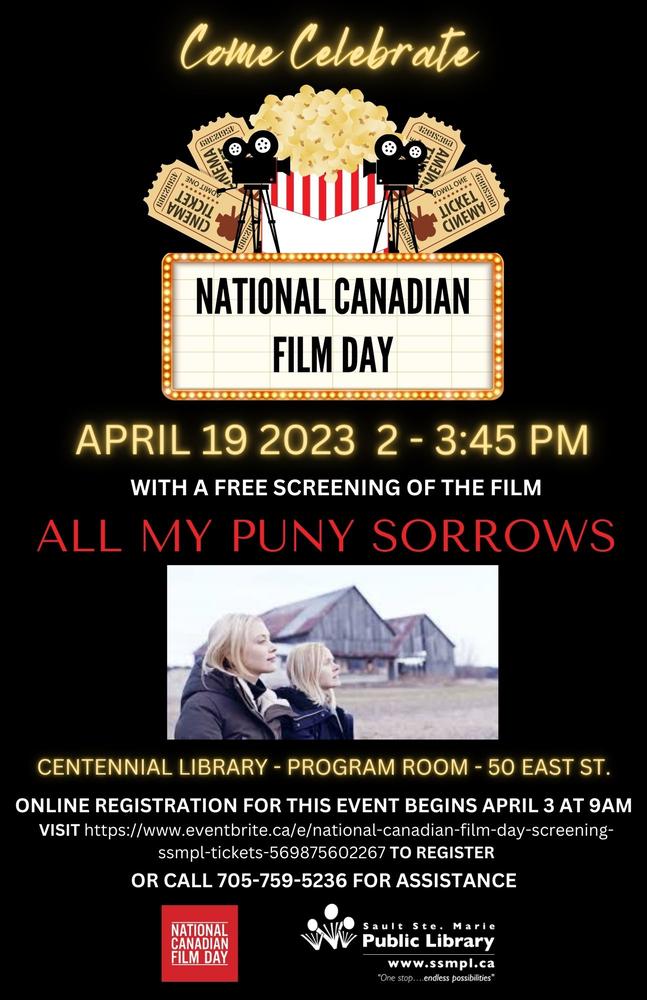 National Canadian Film day poster