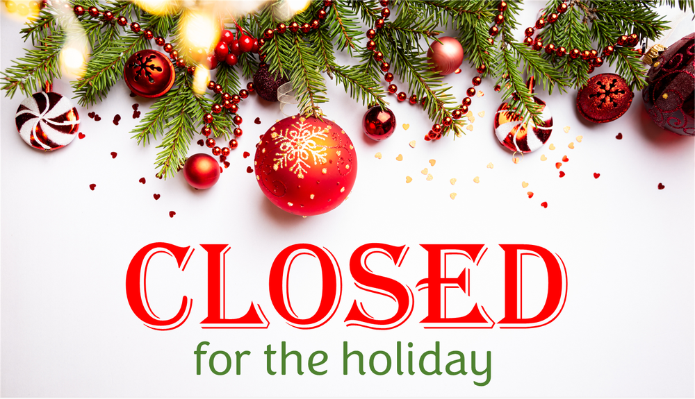 Closed for the holiday image